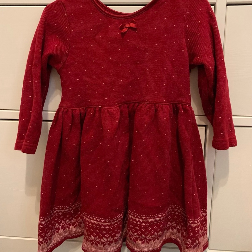 Vintage baby gap holiday dress